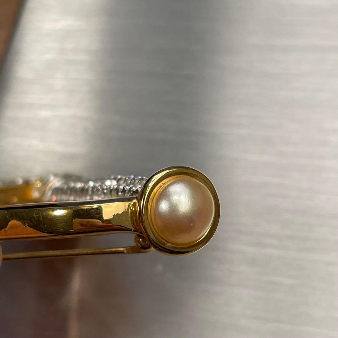 Swarovski ハープモチーフブローチ スワロフスキー