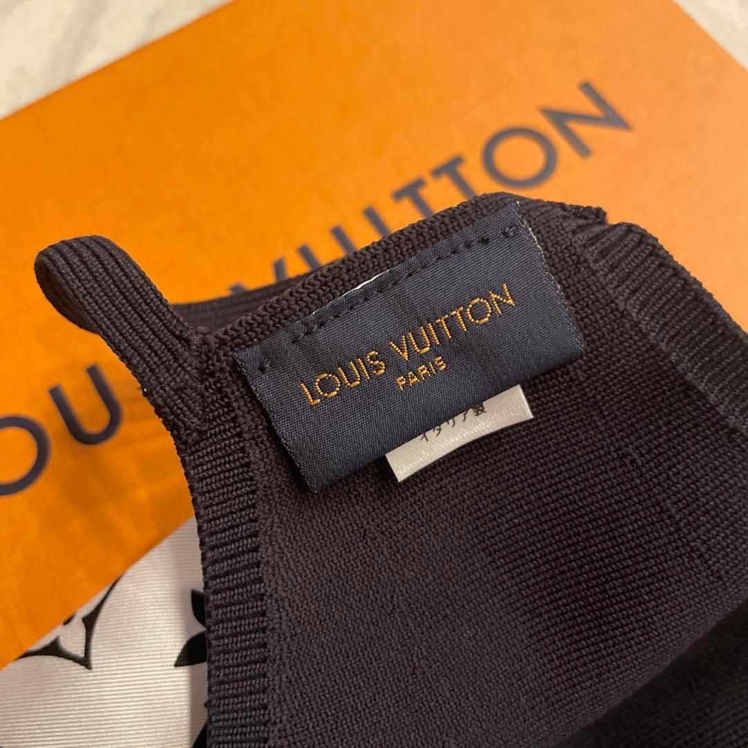 Louis Vuitton マスク 黒　新品未使用