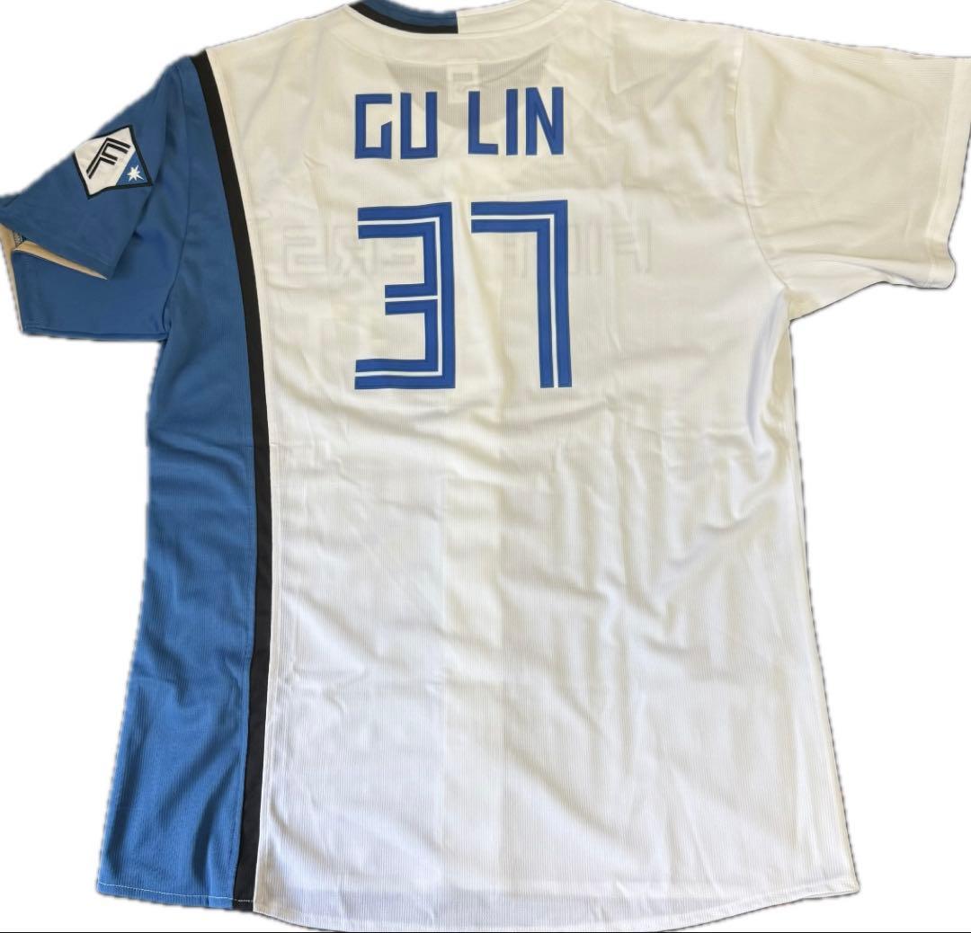 美品未着用　北海道日本ハムファイターズ 古林 睿煬37 レプリカユニフォームXL