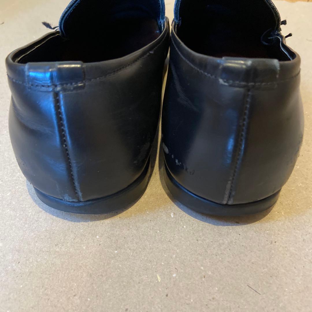 PRADA ローファー ヴィンテージ ブラック 黒 レザー