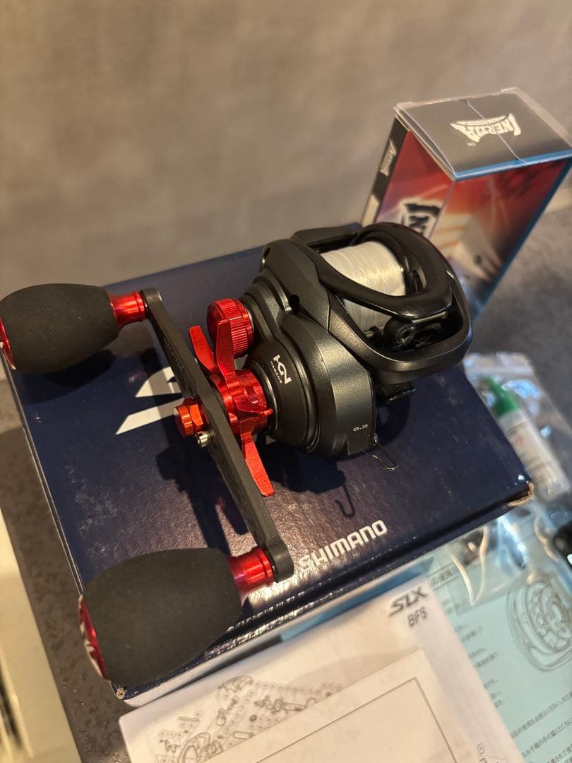 SHIMANO SLX BFS セントラルオリジナルカスタムチューンドリール美品