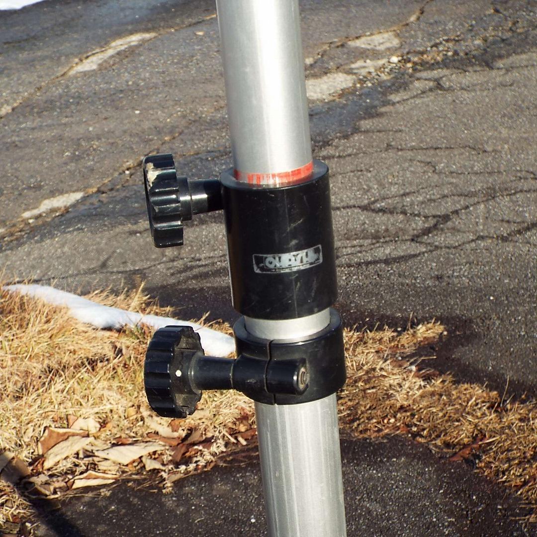 OHASHI_PA用スピーカースタンド_1870mm_アルミ_白_2本セット