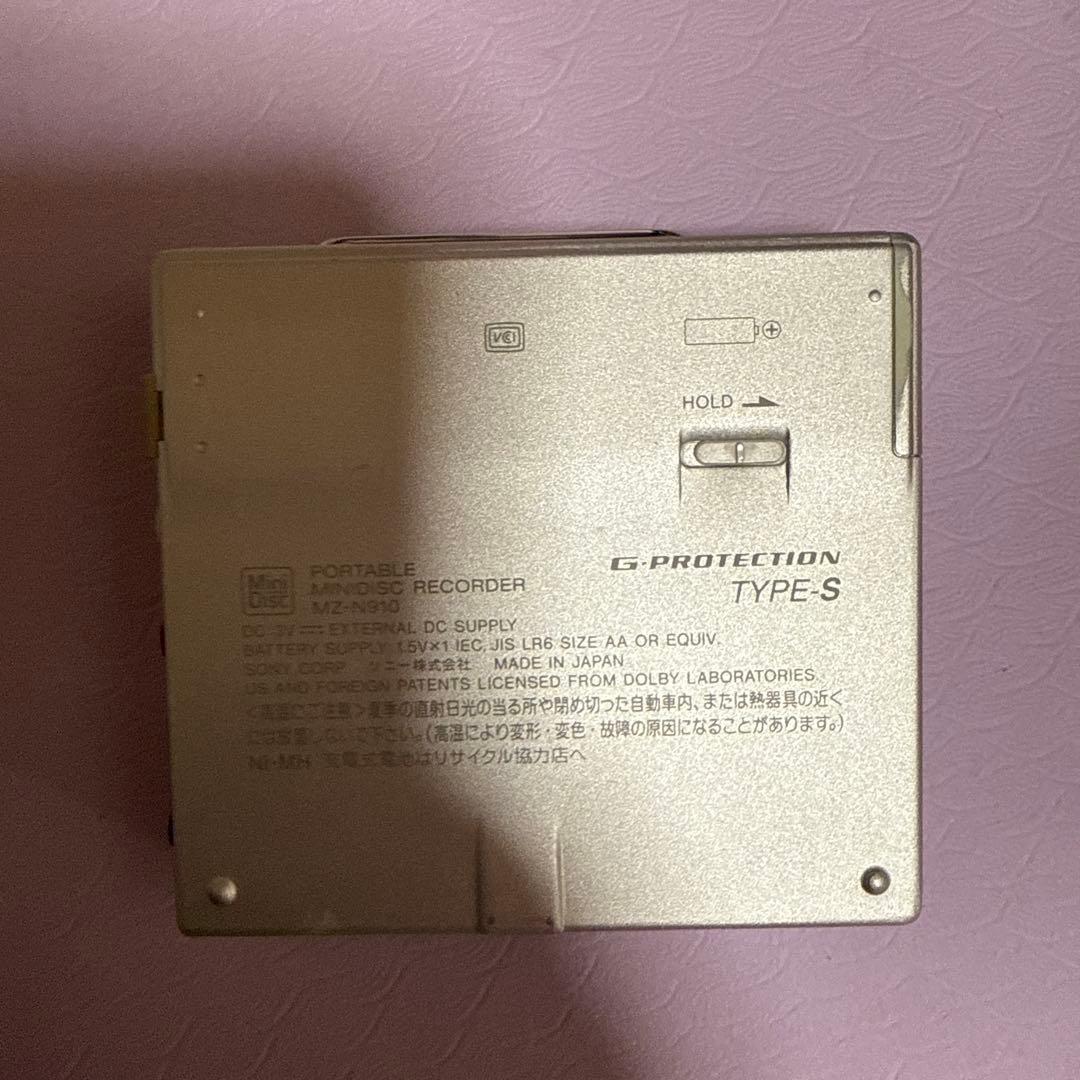 SONY ポータブルMDプレーヤー MZ-N910 ジャンク