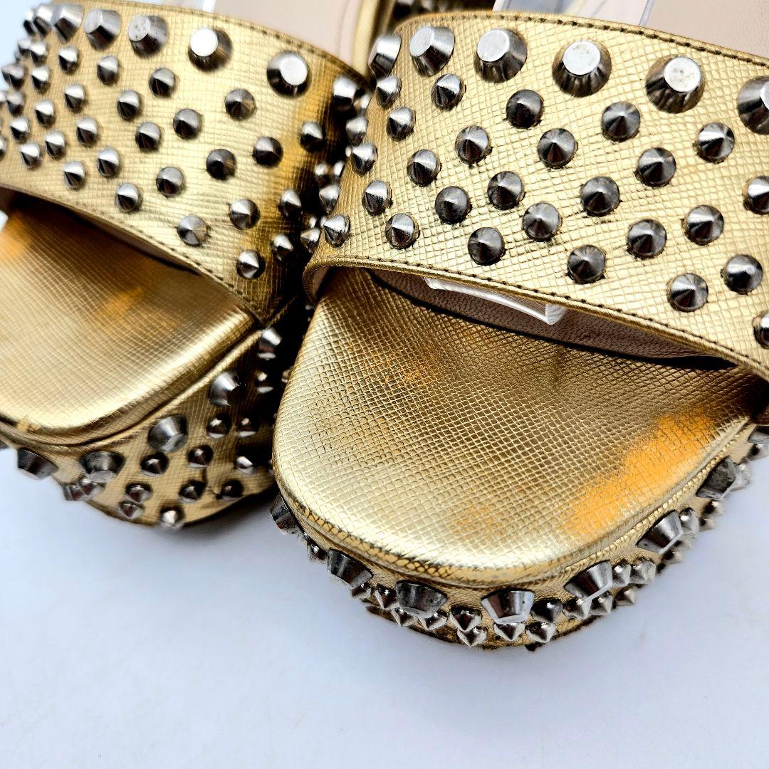 PRADA プラットフォーム サンダル　〈625〉