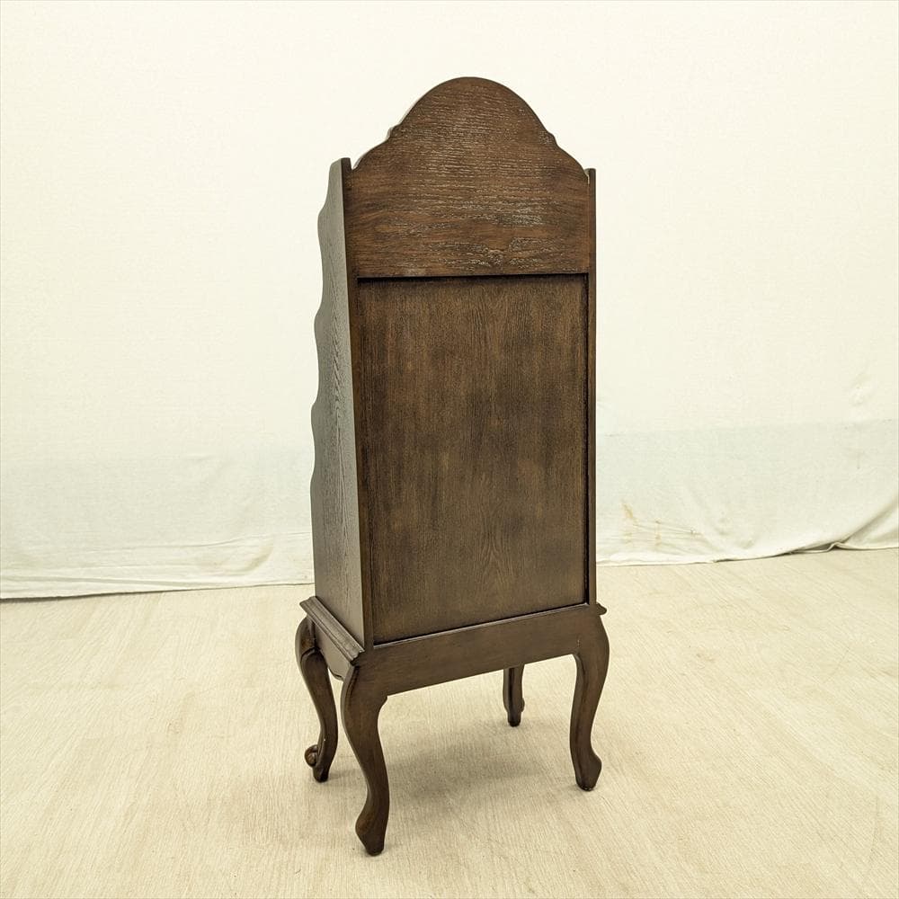 美品　アンティーク調　猫脚　マガジンラック　本棚　本箱　収納　整理　雑誌　新聞