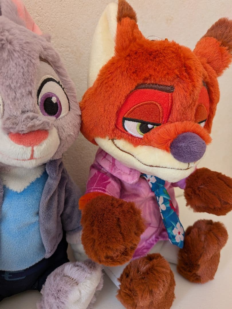 タグ付き ディズニーリゾート ズートピア2 ニック ジュディ ポージーペンケース