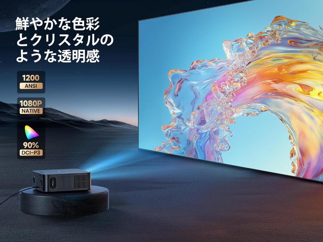 プロジェクター 4K Netflix&36WDoIby TOPTRO X9