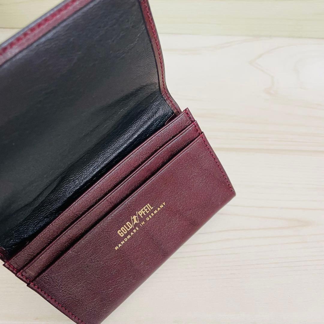 GOLD PFEIL 名刺入れ　カードケース　カード入れ　ハンドメイド