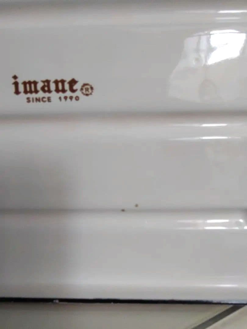 美品 イマン imane プリンセスローズ ミディ ホーロー 缶