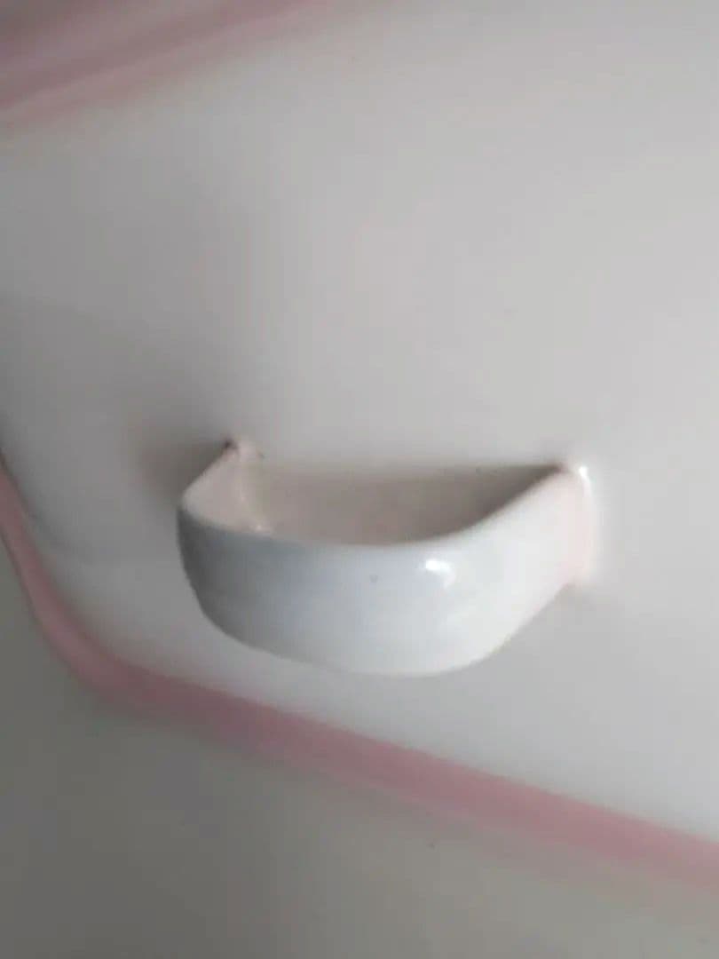 美品 イマン imane プリンセスローズ ミディ ホーロー 缶