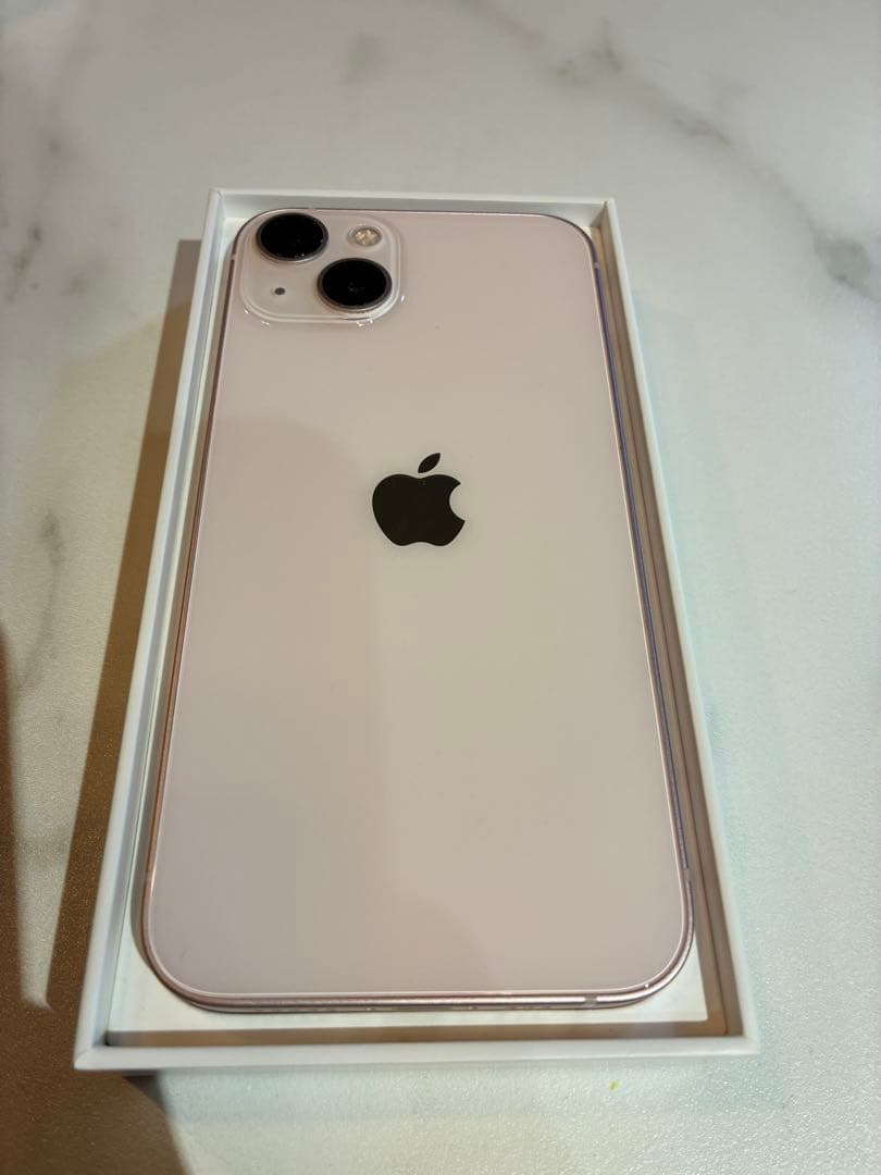 【美品】Apple iPhone 13 ピンク 本体と箱
