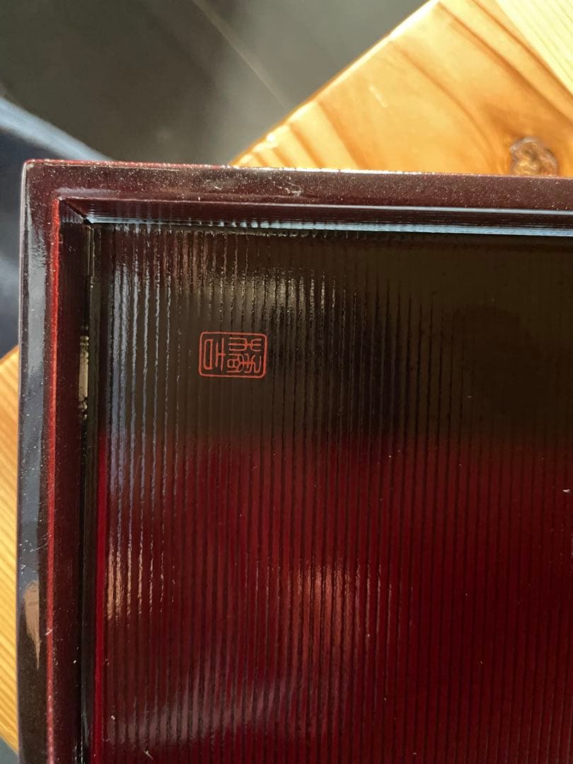 松花堂弁当　5個セット　たち吉　タチキチ　橘吉　塗り