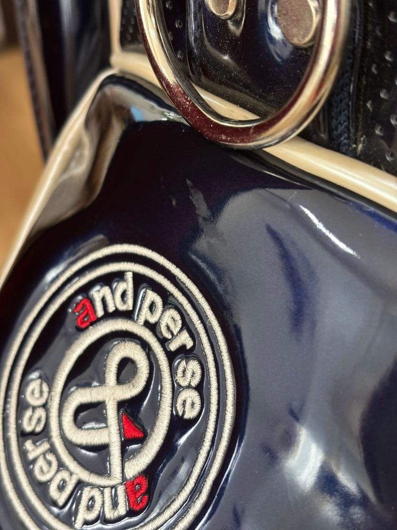 and per se アンパスィ　ネイビー ゴルフバッグ