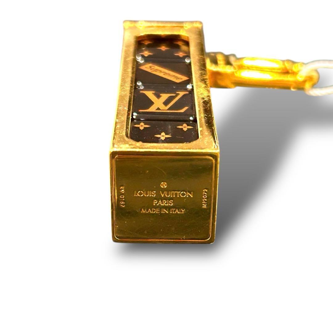 美品 LOUIS VUITTON ヴィトン シュプリーム ダイス キーリング