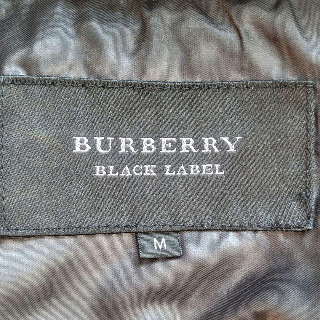 バーバリーブラックレーベル　ダウンジャケット/ベスト　フード着脱可 M