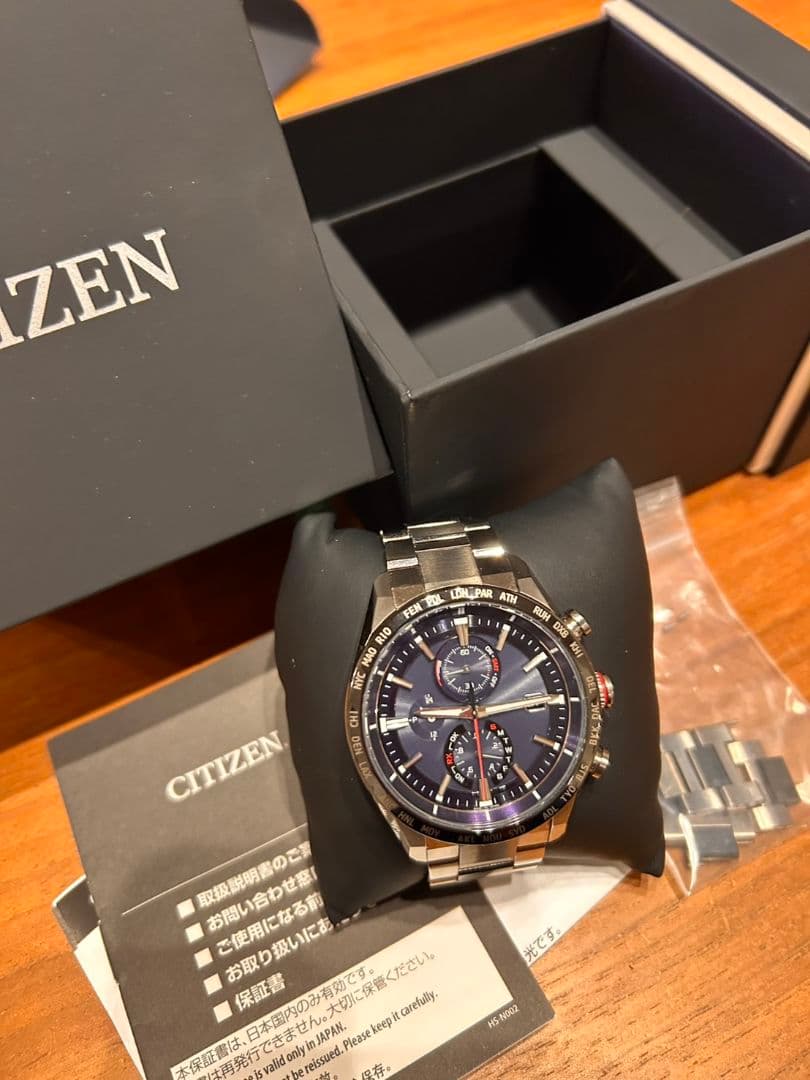 美品！CITIZEN　腕時計　AT8186-51L エコドライブ