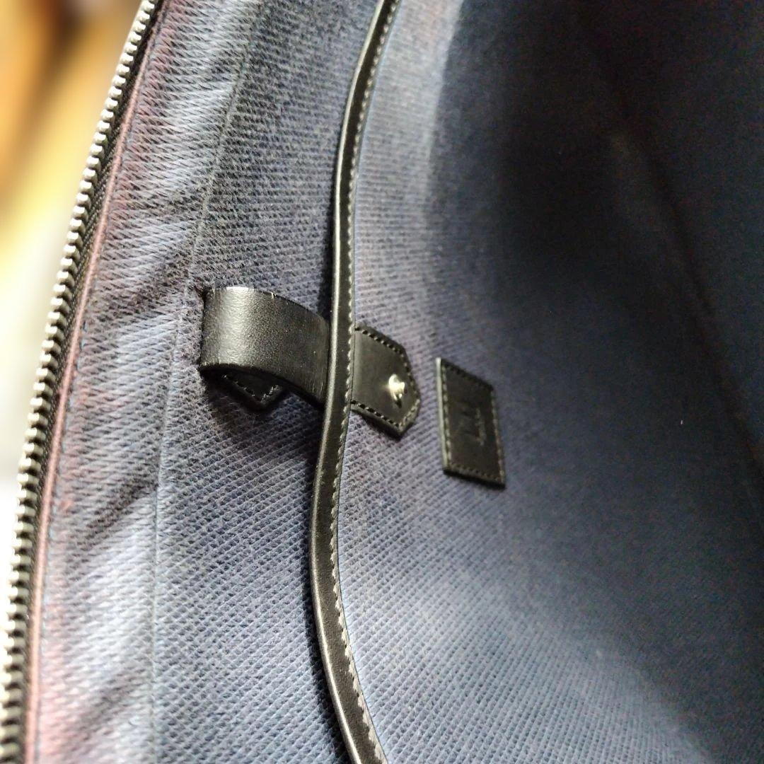 dunhill 黒 レザー ビジネスバッグ