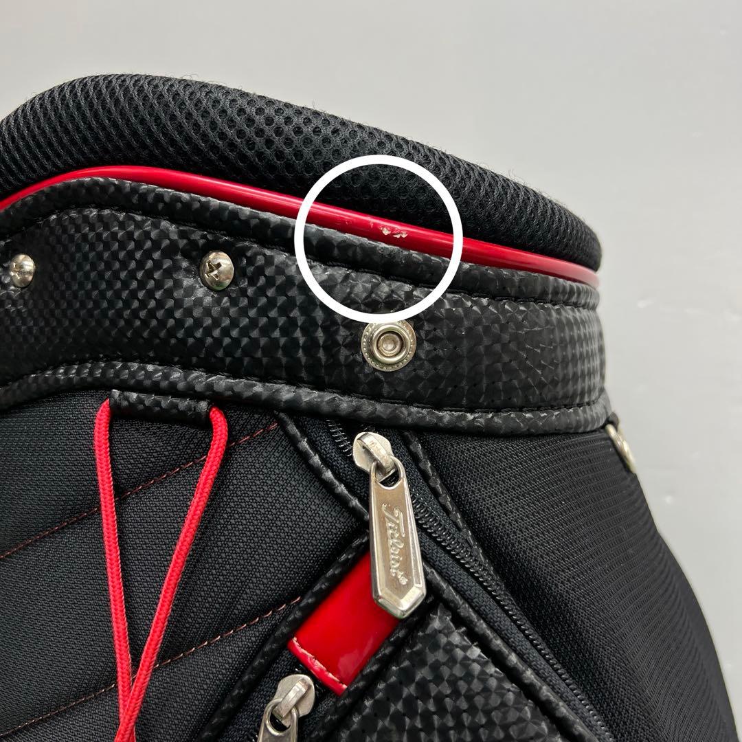 タイトリスト　titleist キャディーバック　8インチ　ブラック