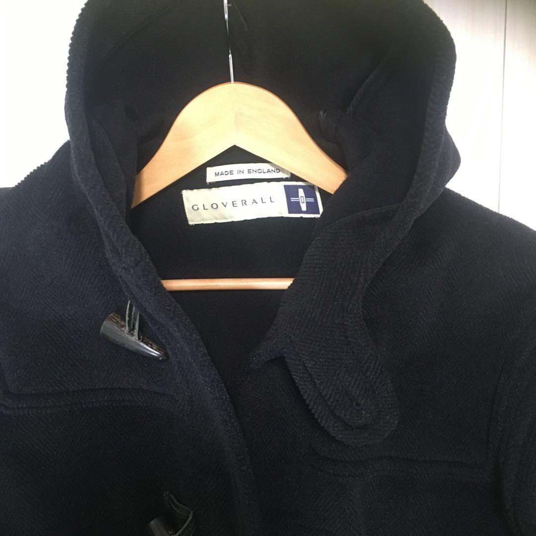 希少90sGloverall キングストンダッフルコート毛100% ヘリンボーン