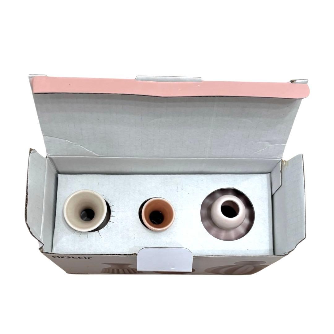 【美品】dottir Samsurium ミニベルフラワーベース　3個セット