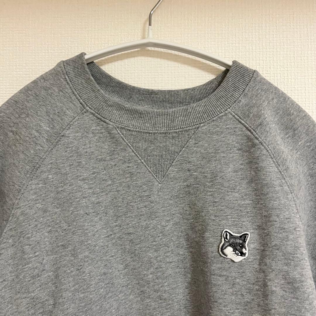 メゾンキツネ　スウェット　グレー　XXS