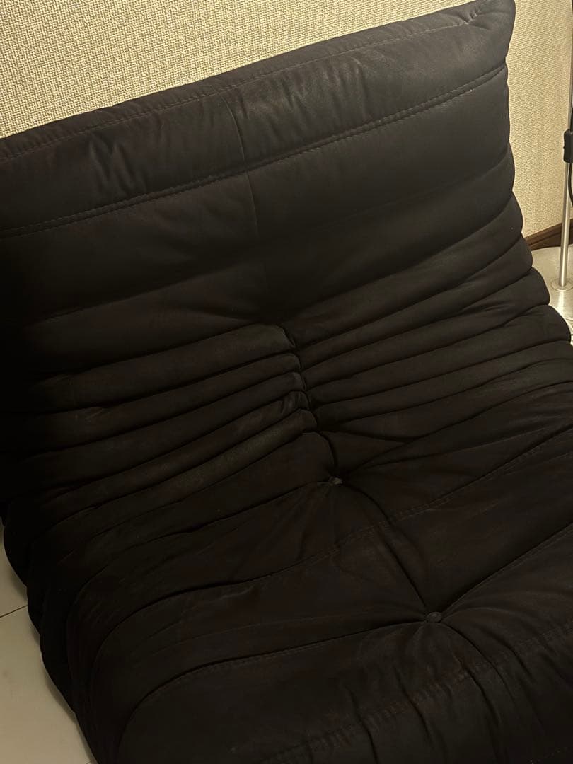 【美品】ligneroset togo リーンロゼ　トーゴ1P ブラック