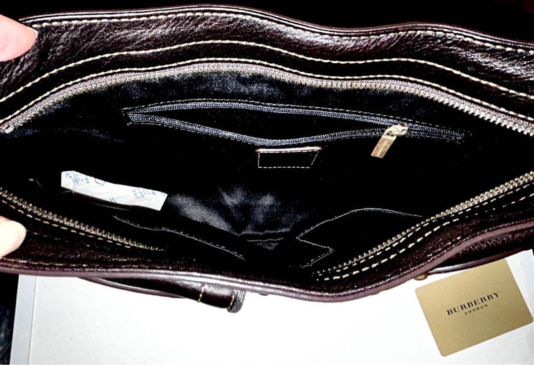 バーバリーバッグ未使用に近い
