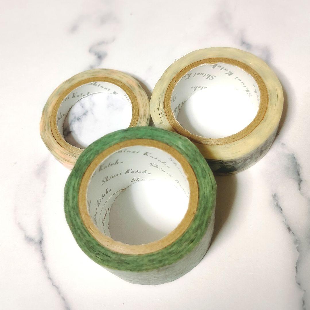 貴重 まとめ売り カトウシンジ ストーリー 廃盤マステ マスキングテープ