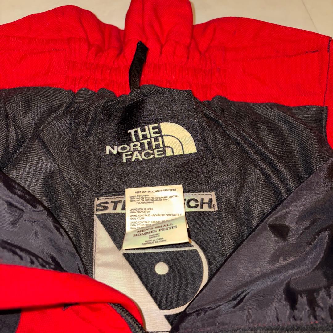 THE NORTH FACE スキーウェアセット　メンズS 黒/赤/深緑