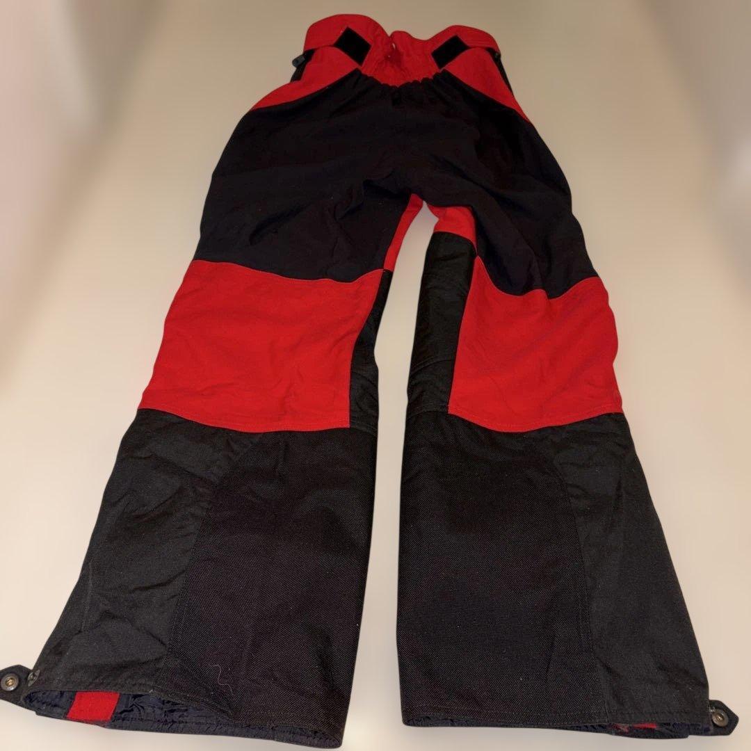 THE NORTH FACE スキーウェアセット　メンズS 黒/赤/深緑