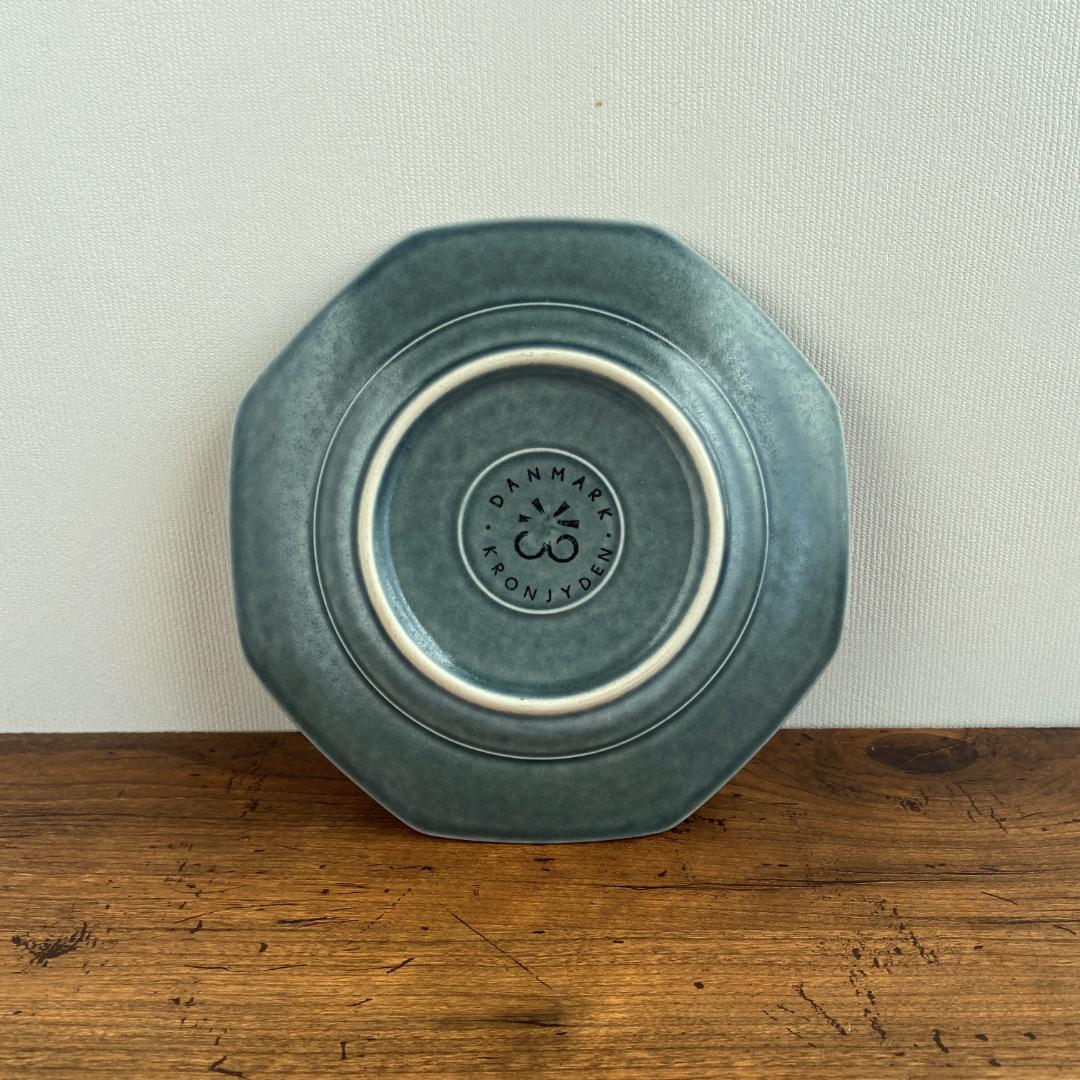 希少 クイストゴー AZUR アズール デザート サラダ 八角型 プレート1客A