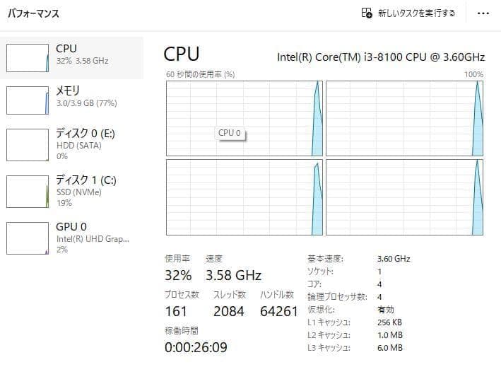 わ*ん様 NEC Mate MKL36L-3 Core i3 8100 M.2