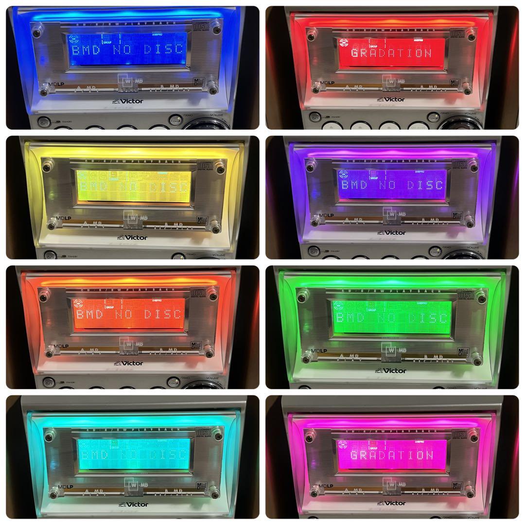 【極美品】Victor UX-Z11WMD CD MD カセット　ミニコンポ