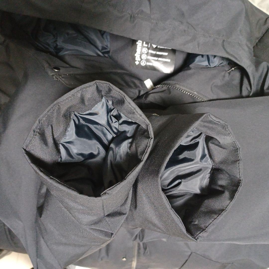美品 +phenix WINDSTOPPER by GORE-TEX ダウン 黒