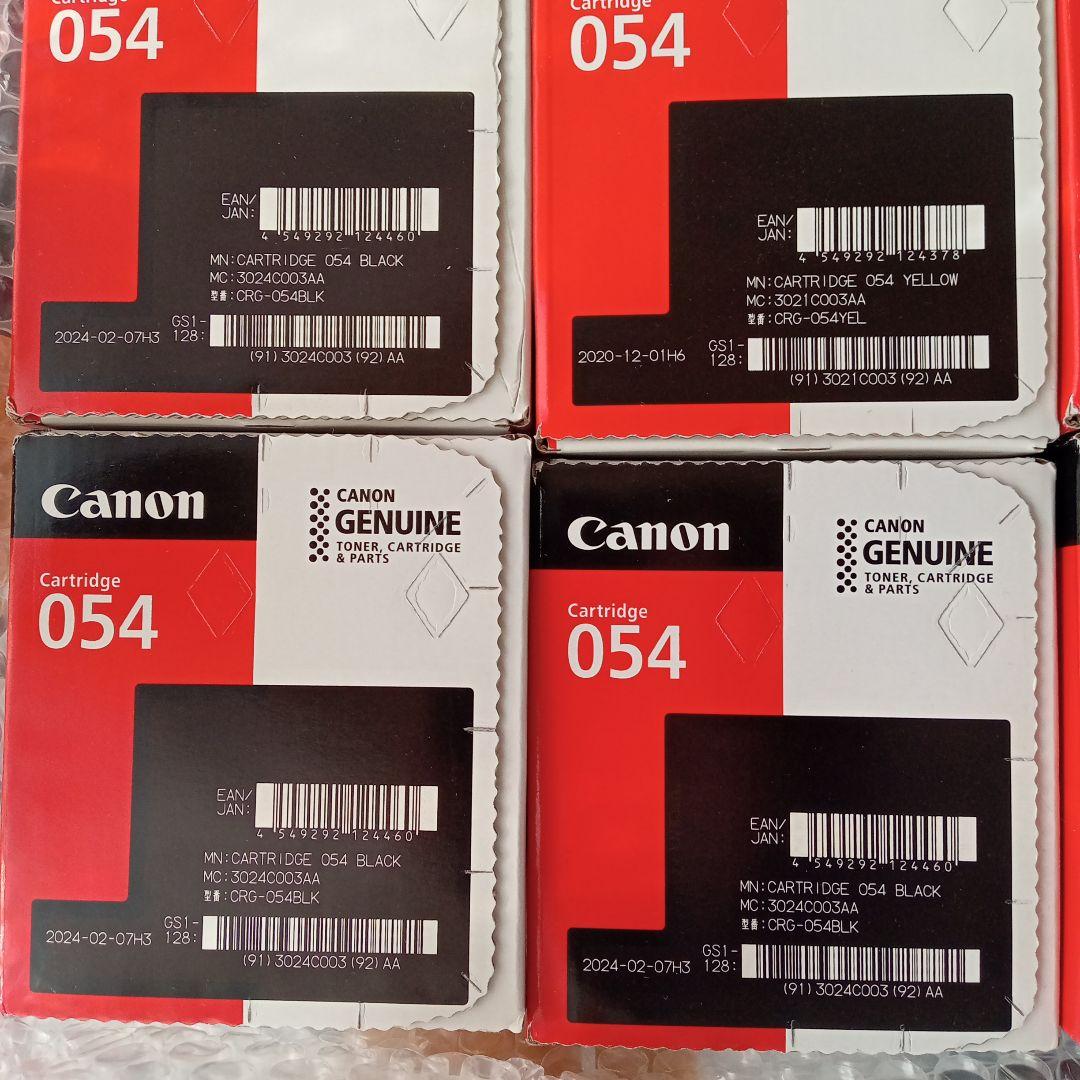 Canon 054 トナーカートリッジ　６個