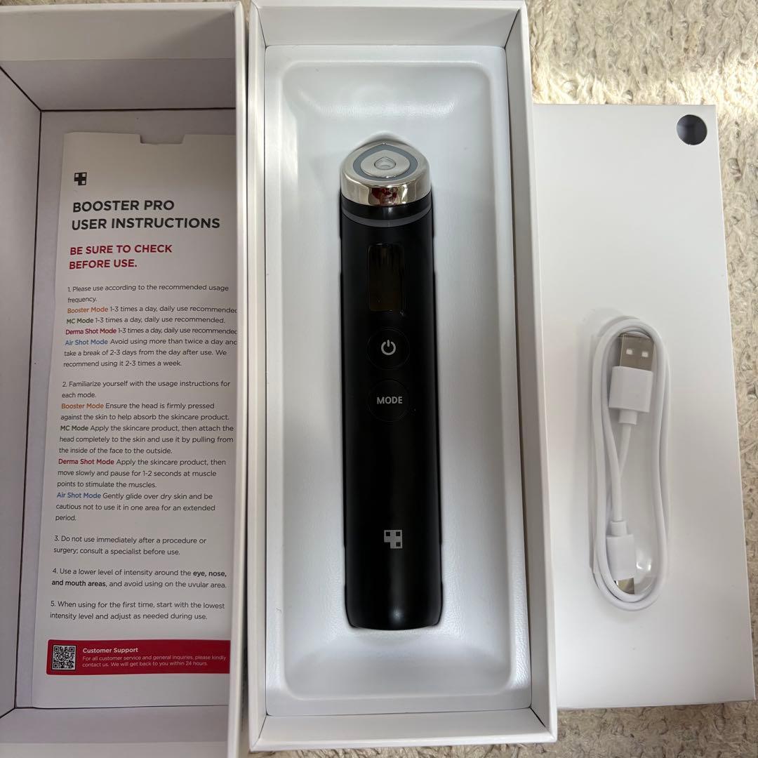 メディキューブ AGE-R ブースタープロ　美顔器　ブラック 美品