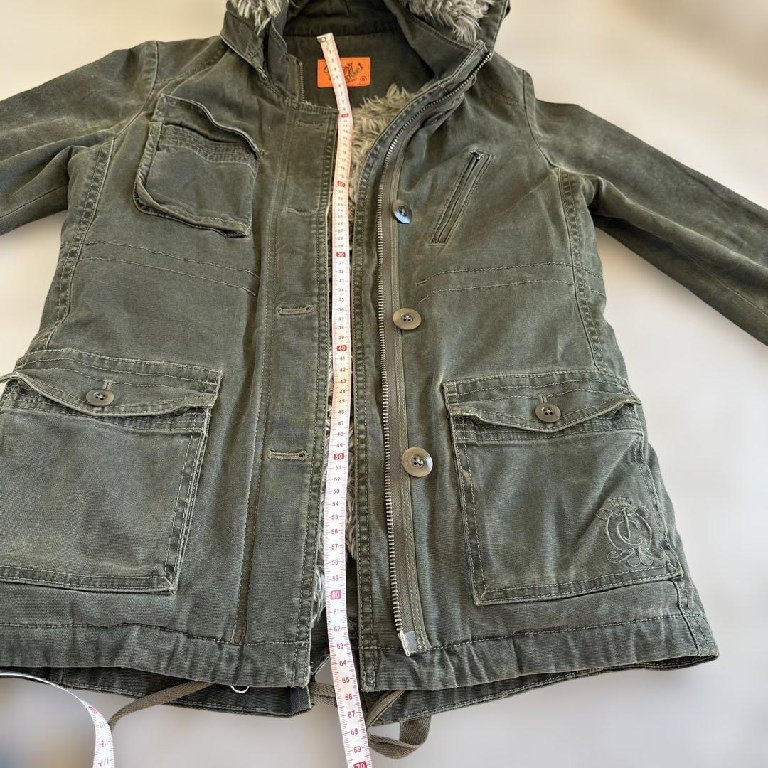 JUICY COUTURE フリースモッズコート S