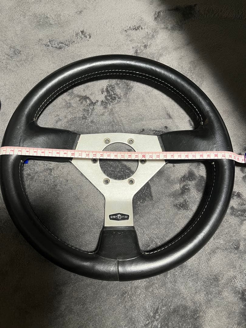 当時物personal パーソナル32パイステアリングホーンボタン付き