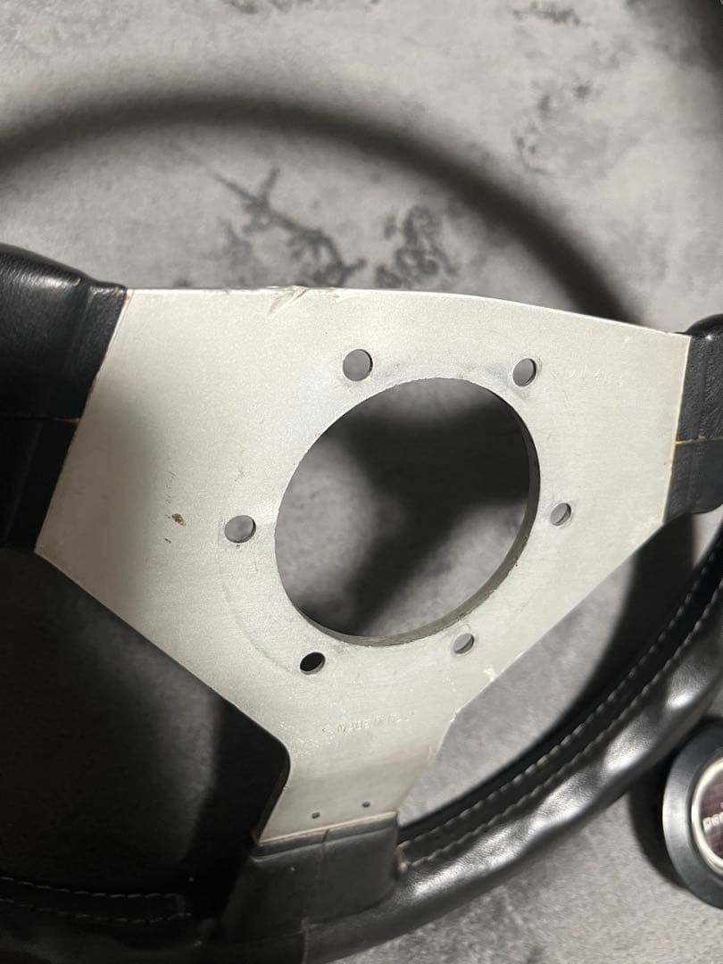 当時物personal パーソナル32パイステアリングホーンボタン付き