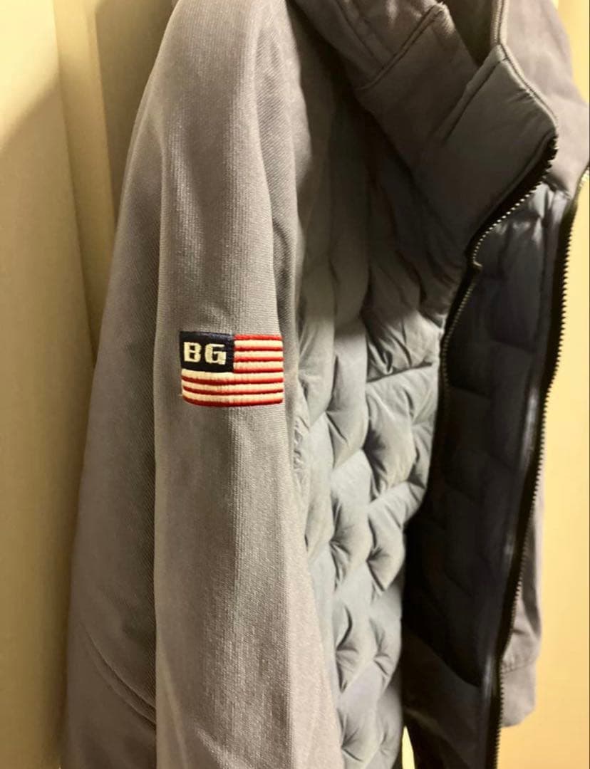 BRIEFING ハイブリッドダウンパーカー XL グレー