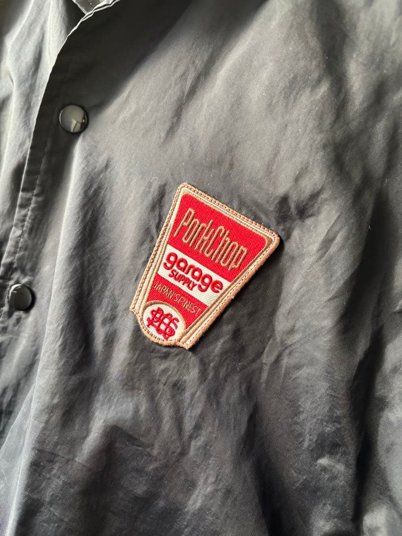 PORKCHOP GARAGE SUPPLY コーチジャケット　ブラック