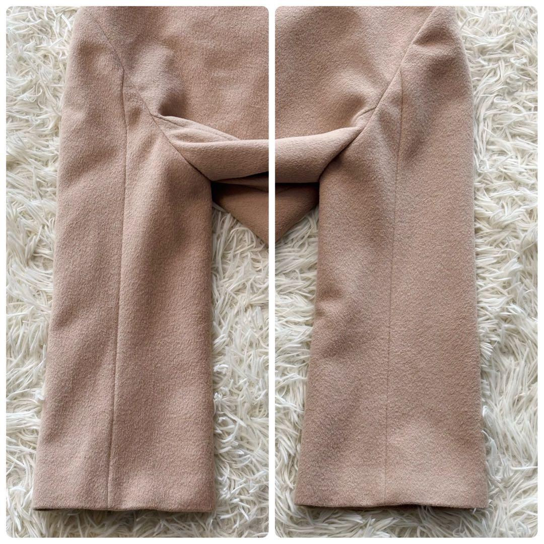 ✨極美品✨ アナイ アンゴラビーバーショートコート スタンドカラー ウール混