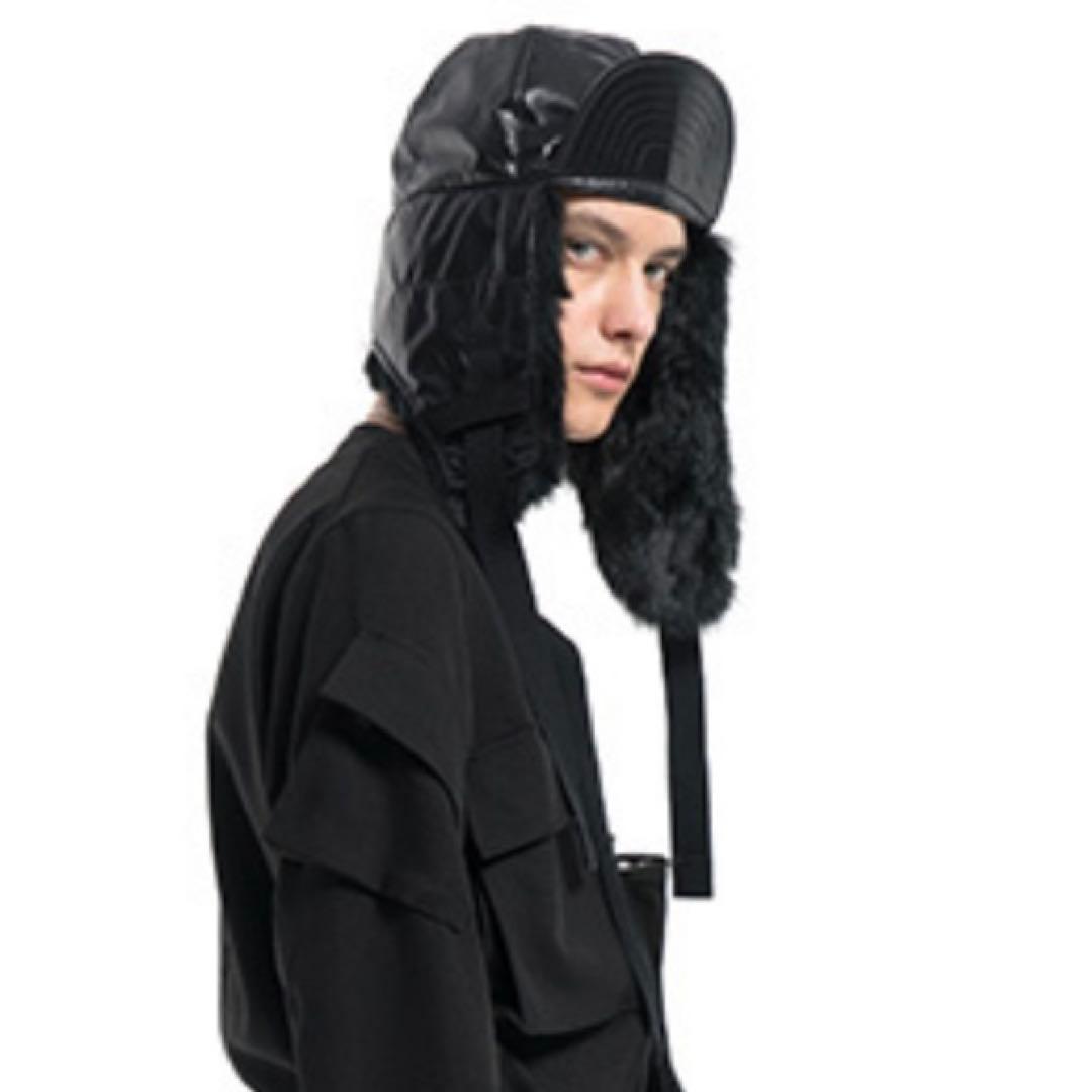 ソロイスト soloist ラビットファーフライトキャップ