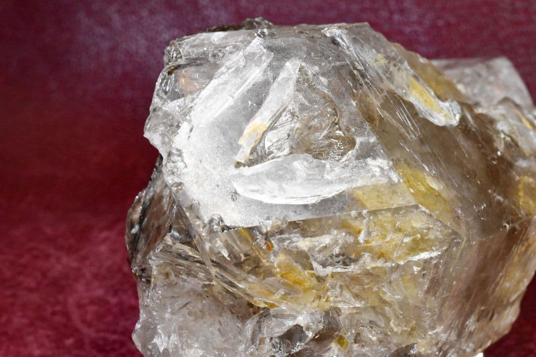 ブラジル産 スモーキーエレスチャル原石1.4Kg