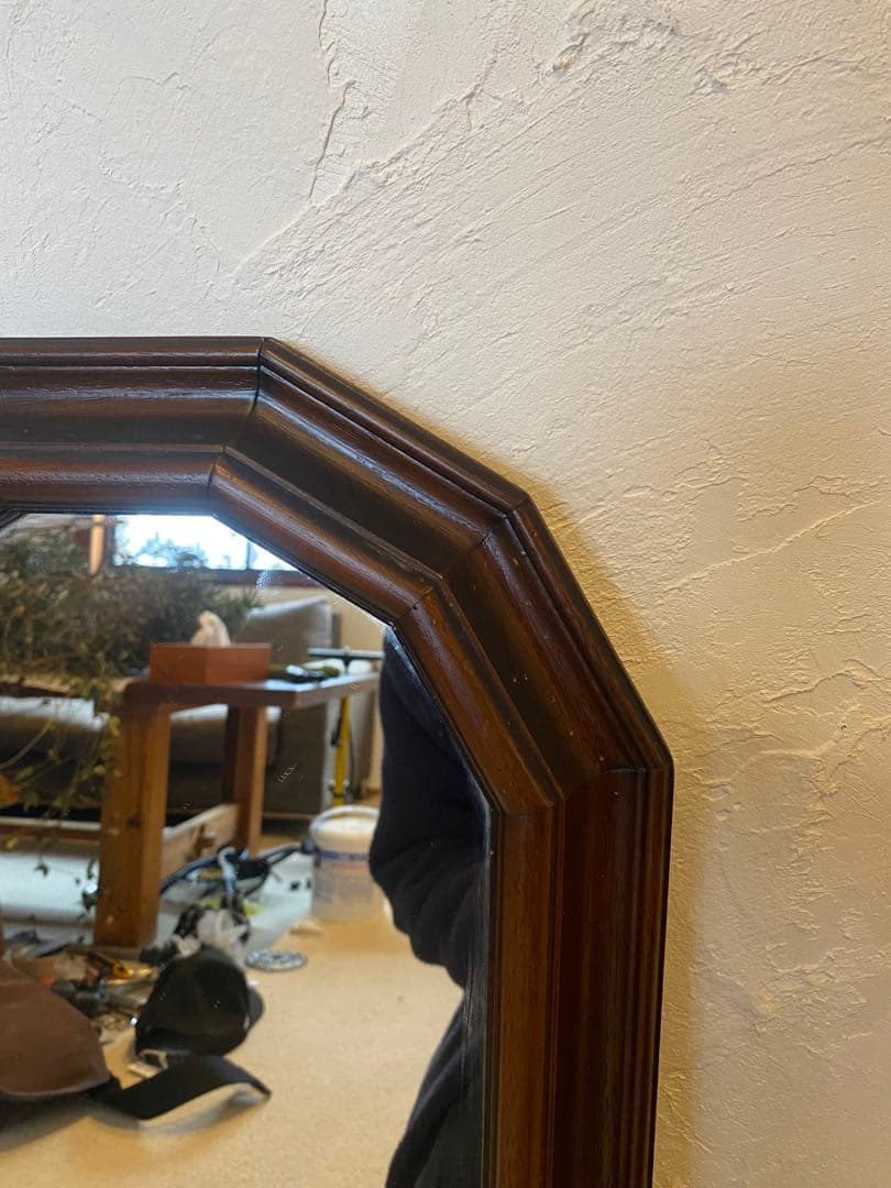 -antique-古道具 シャビー フレンチ ミラー ヴィンテージ ベルギー