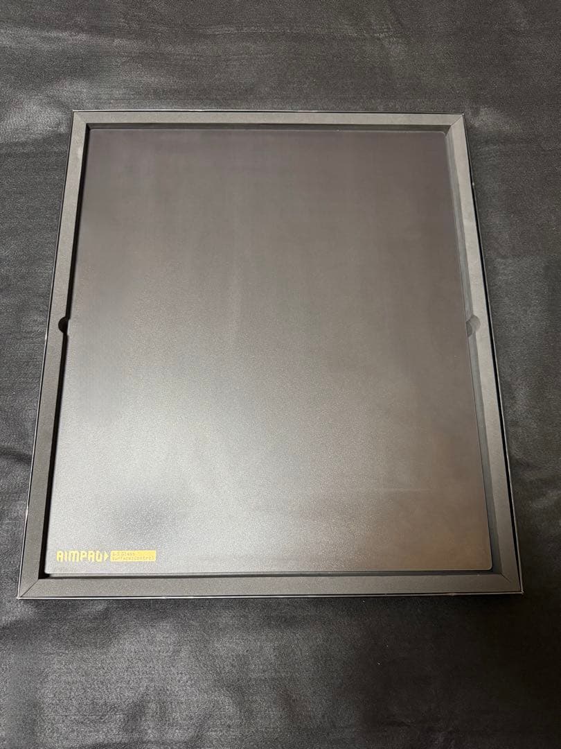 AIMPAD1.5 490mm×420mmブラック ガラスエイムパッド
