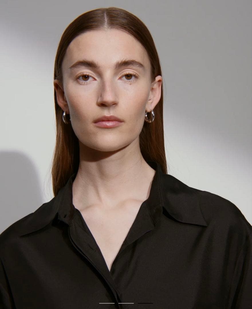 TOMWOOD トムウッド ピアス INFINITY HOOPS シルバー