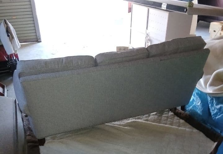 ☆最終値引き☆グレー 2人掛けソファ クラシックスタイル