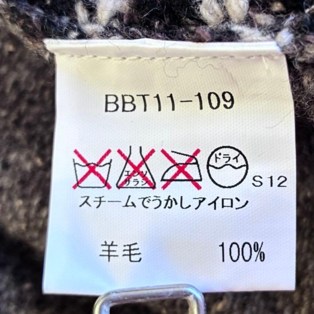 つば絢ひか様 新品級✨バーバリーロンドン ニットセーター ノバチェックメンズ羊毛