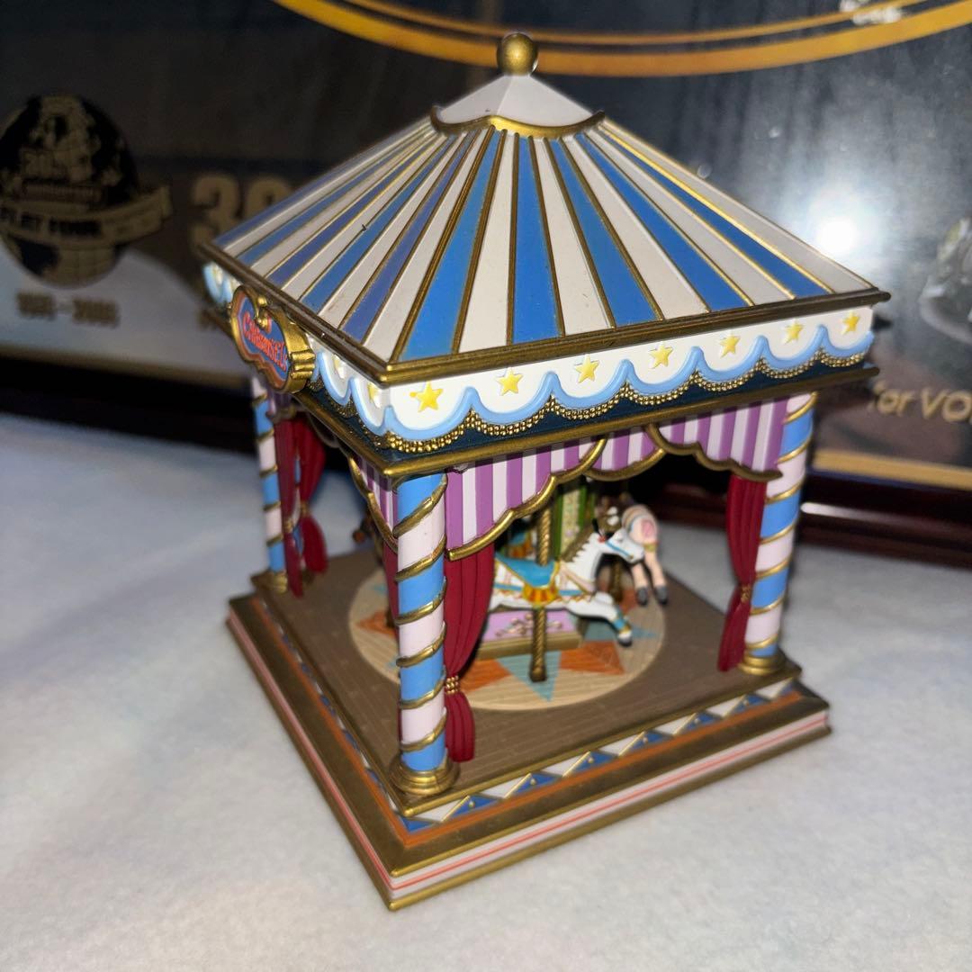 むらいこうじ　メリーゴーランド　回転木馬　オルゴール　ヴィンテージ　雑貨　完動品